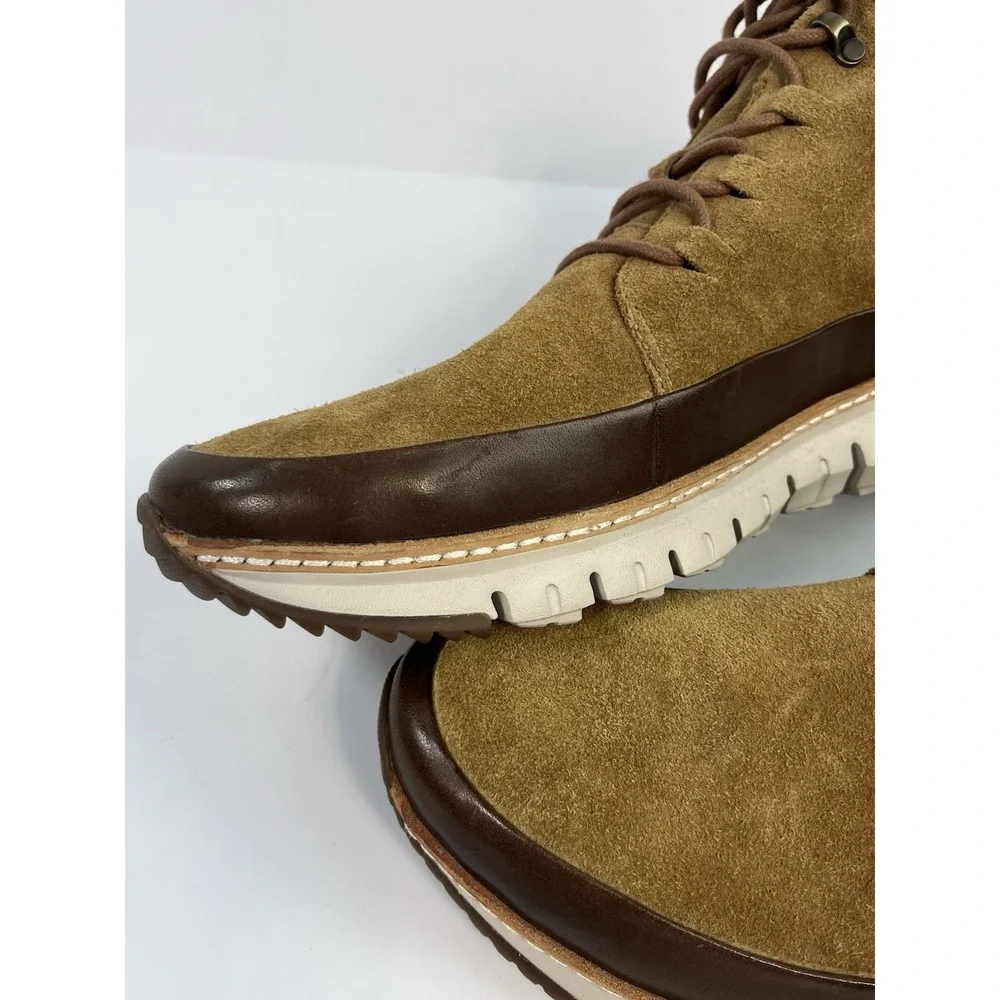 Cole Haan Grand Sport Rugged Chukka Boots Golden Honey Dove C31413 Mens 13 M NEW